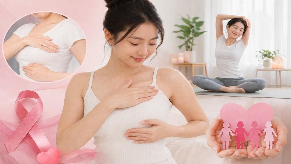 乳癌年輕化趨勢受關注：居家乳房觀察與日常放鬆照護一次了解