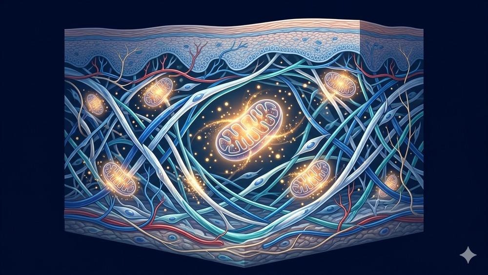 皮膚老化不只表面問題：粒線體能量與膠原蛋白流失的關聯解析
