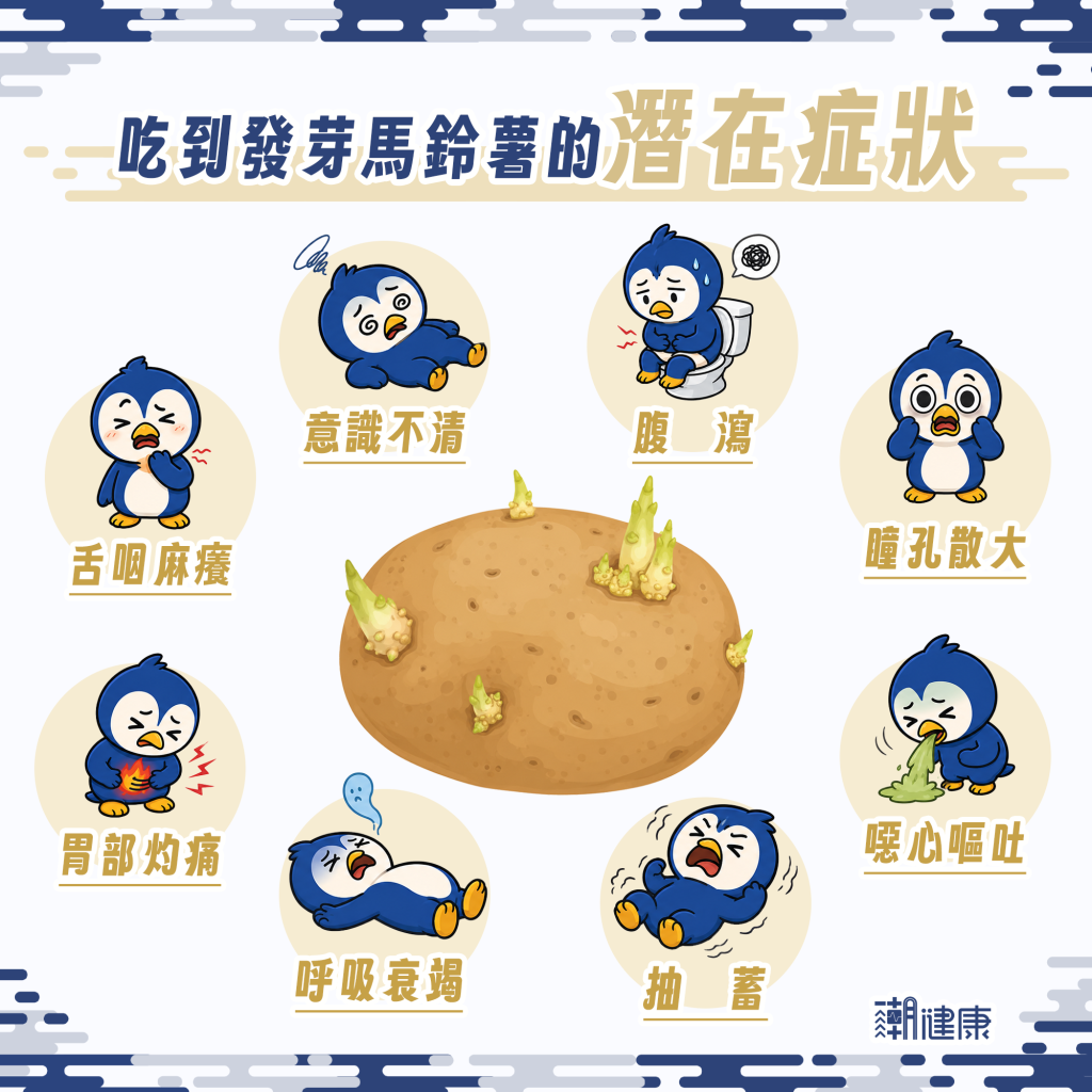 馬鈴薯吃下肚出現這些症狀 務必盡速就醫