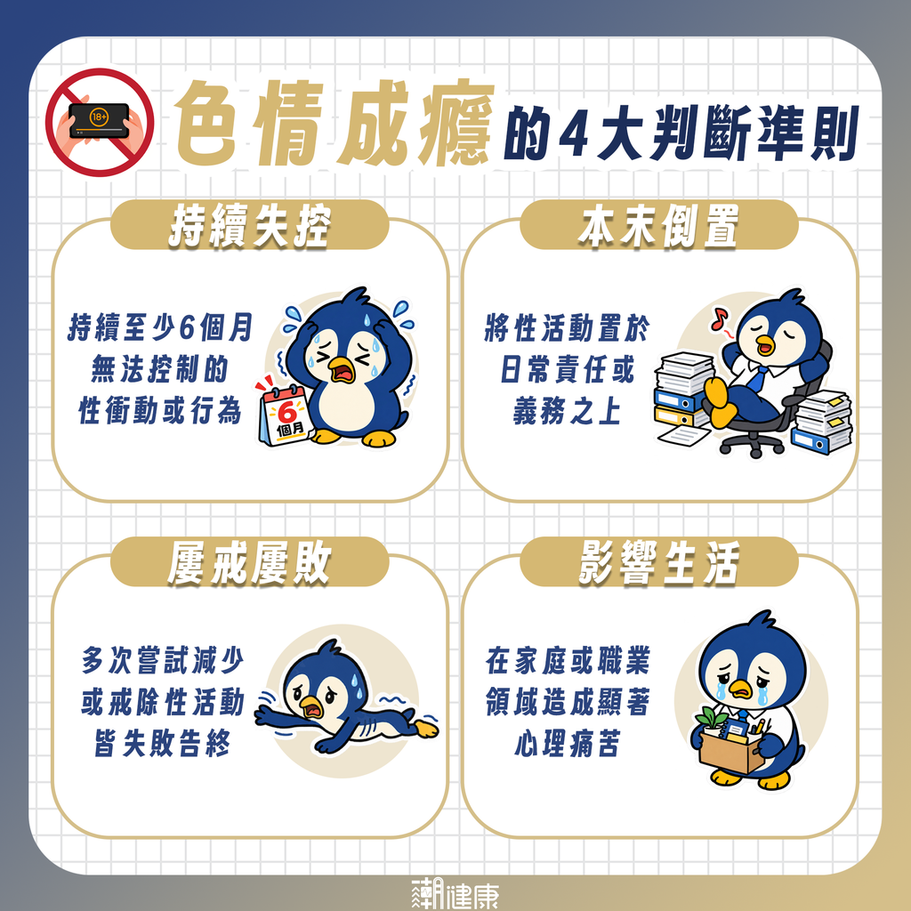 「欲求不滿」不一定是性成癮？ WHO揭4大判斷標準