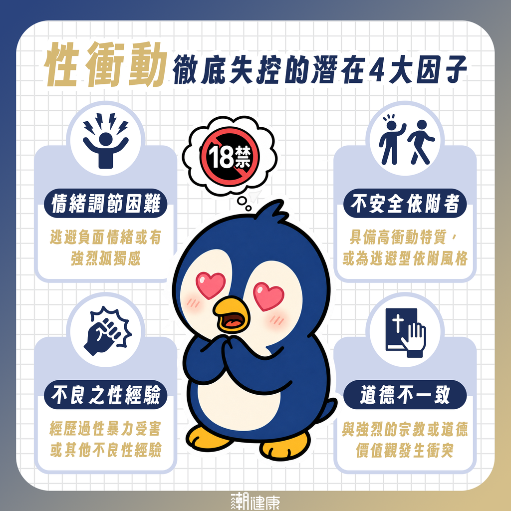 為何性衝動會徹底失控？「逃避型依附者」竟是高風險群