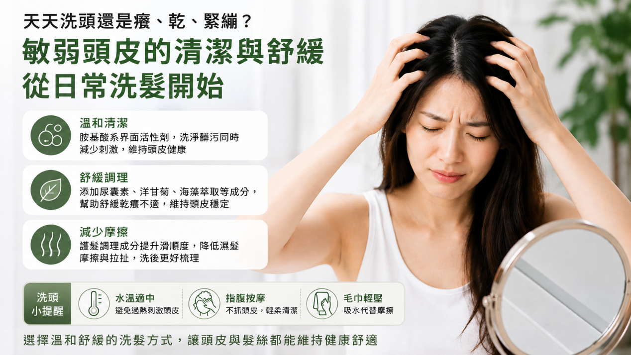 頭皮一出油就猛洗？夏季洗頭更要留意過度清潔與摩擦
