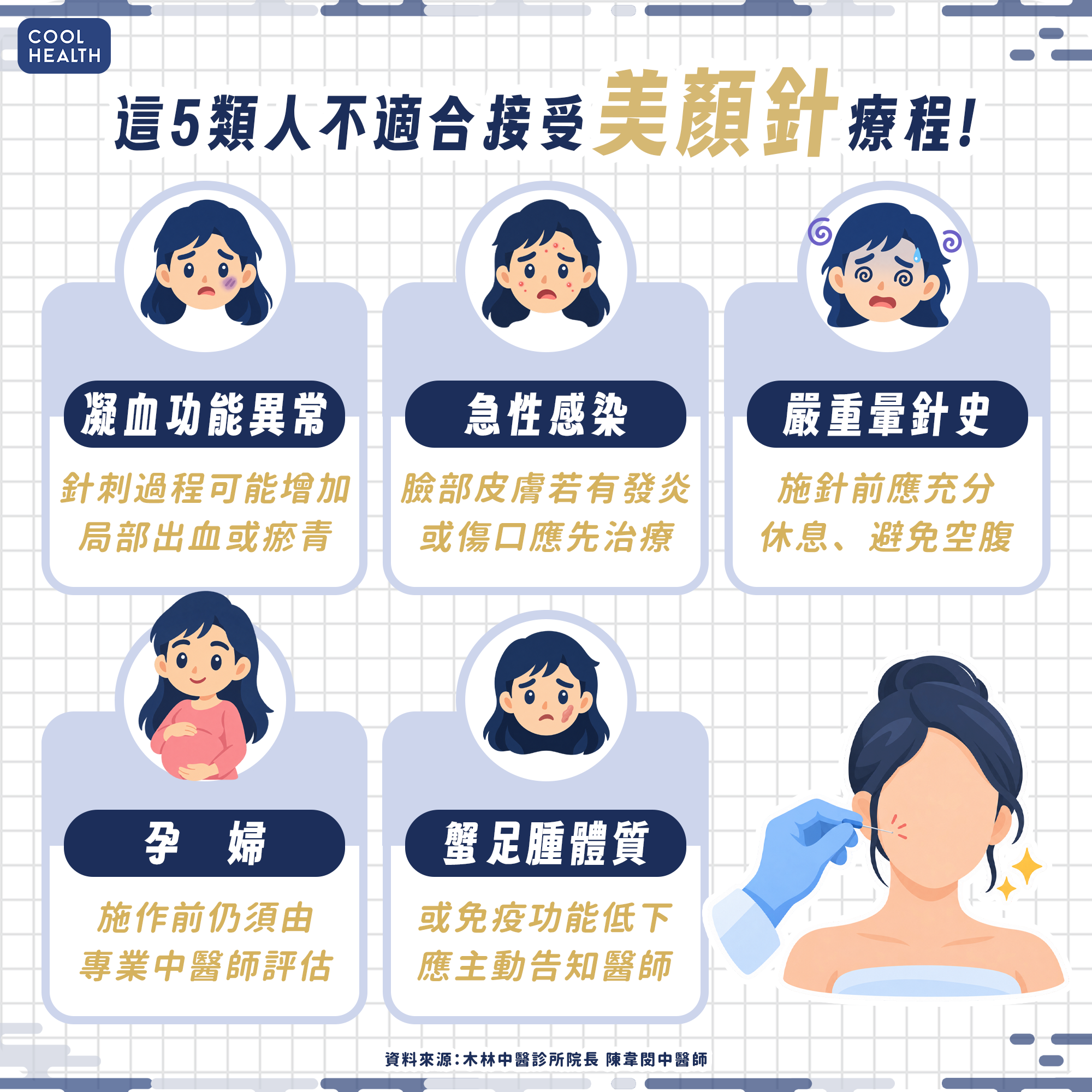 不做微整形也有拉提效果？ 中醫師揭「美顏針」機轉：調節臉部肌肉張力 內文圖片 3