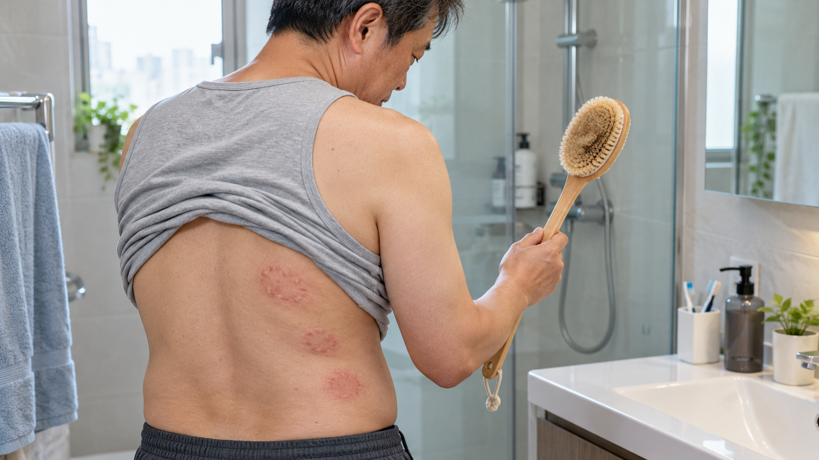 身體紅疹反覆出現？醫師提醒：日常抓癢與清潔習慣也要留意