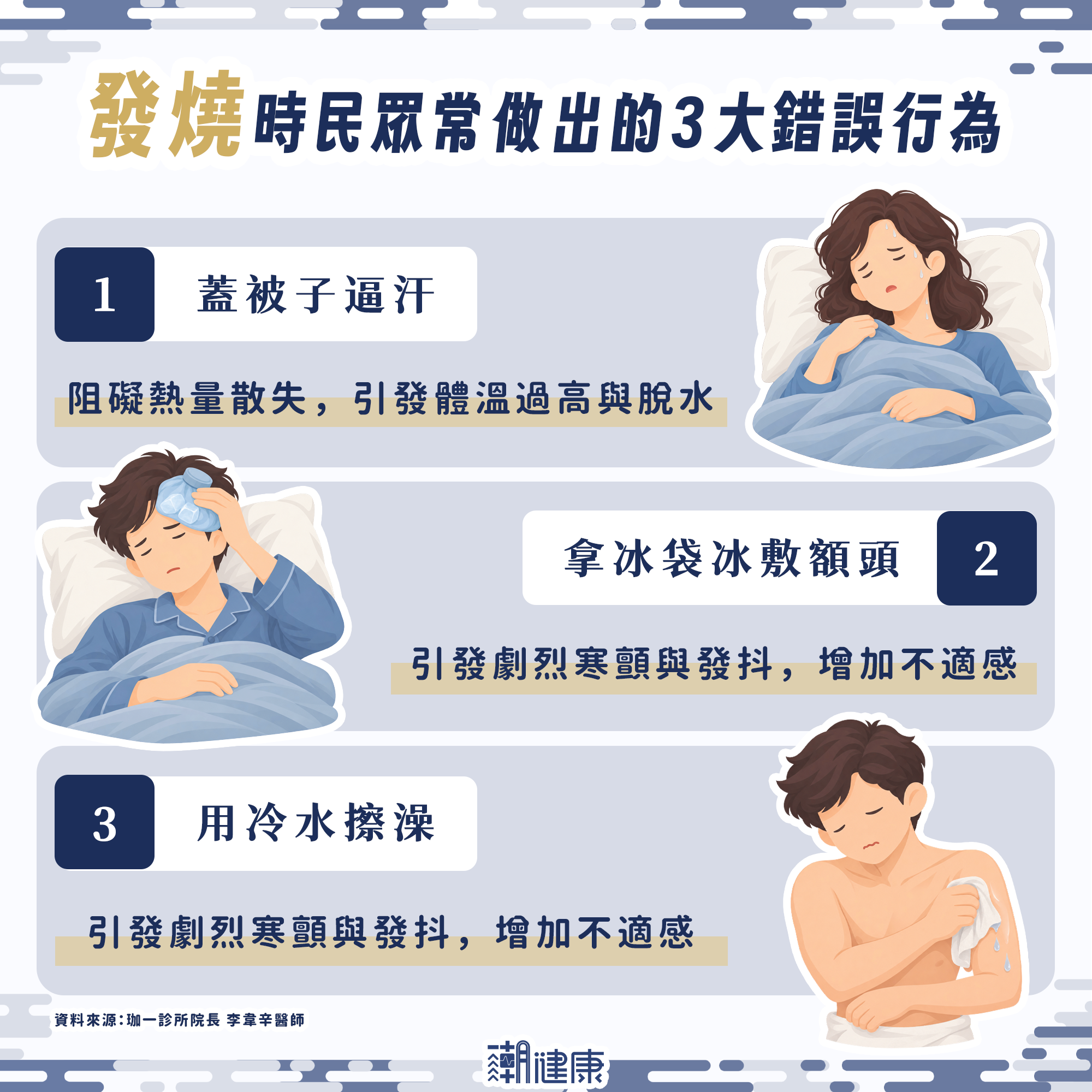 發燒快篩陰性就沒事? 醫揭呼吸道感染迷思:逼汗、吃抗生素恐適得其反 內文圖片 1